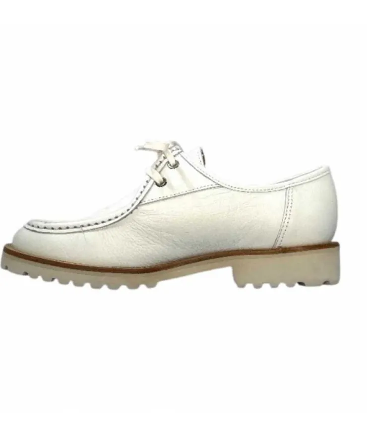 Ivoire0236a Ivoire 14346 Kamik Cuir Blanc*Femme Lacets