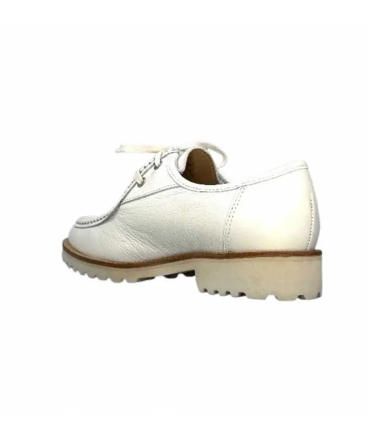Ivoire0236a Ivoire 14346 Kamik Cuir Blanc*Femme Lacets