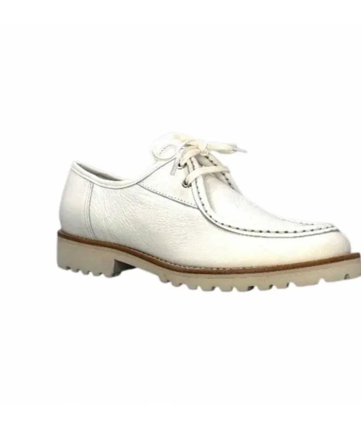 Ivoire0236a Ivoire 14346 Kamik Cuir Blanc*Femme Lacets