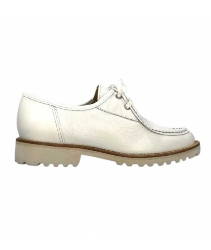 Ivoire0236a Ivoire 14346 Kamik Cuir Blanc*Femme Lacets
