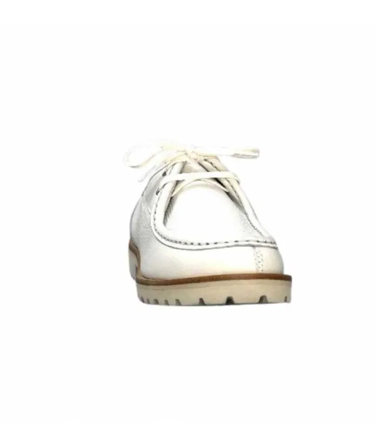 Ivoire0236a Ivoire 14346 Kamik Cuir Blanc*Femme Lacets