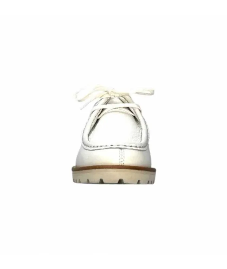 Ivoire0236a Ivoire 14346 Kamik Cuir Blanc*Femme Lacets