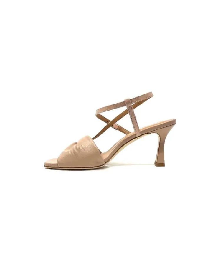 Ivoire0551 Ivoire 2121 Lara Cuir Cipria*Femme Sandales