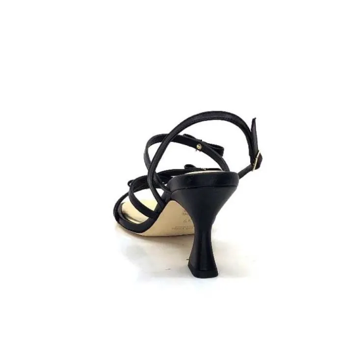 Ivoire0551 Ivoire 2147 Lia Cuir Noir*Femme Sandales