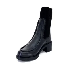 cashka / fatih ustundag Ivoire 6131 Livv Cuir Noir*Femme Bottines