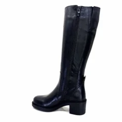 cashka / fatih ustundag Ivoire 5282 Livv Cuir Noir*Femme Bottes