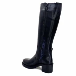 cashka / fatih ustundag Ivoire 5282 Livv Cuir Noir*Femme Bottes
