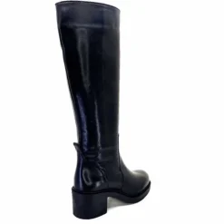 cashka / fatih ustundag Ivoire 5282 Livv Cuir Noir*Femme Bottes