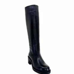 cashka / fatih ustundag Ivoire 5282 Livv Cuir Noir*Femme Bottes