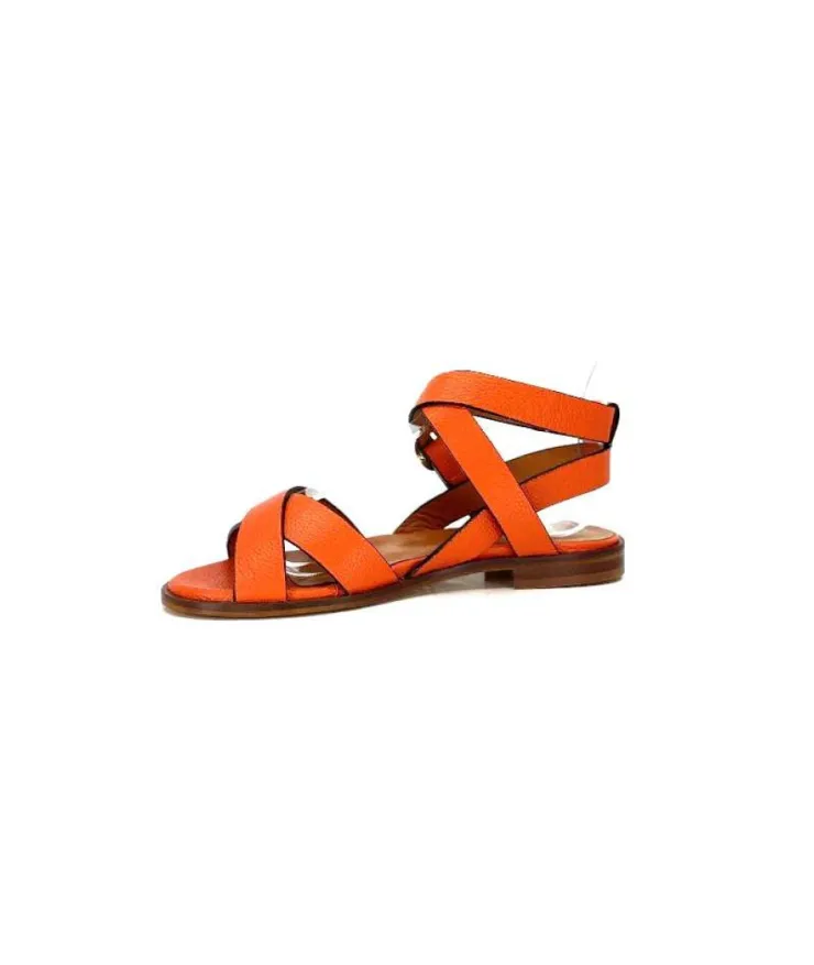 Ivoire0331 Ivoire 9823 Lv10 Orange*Femme Sandales