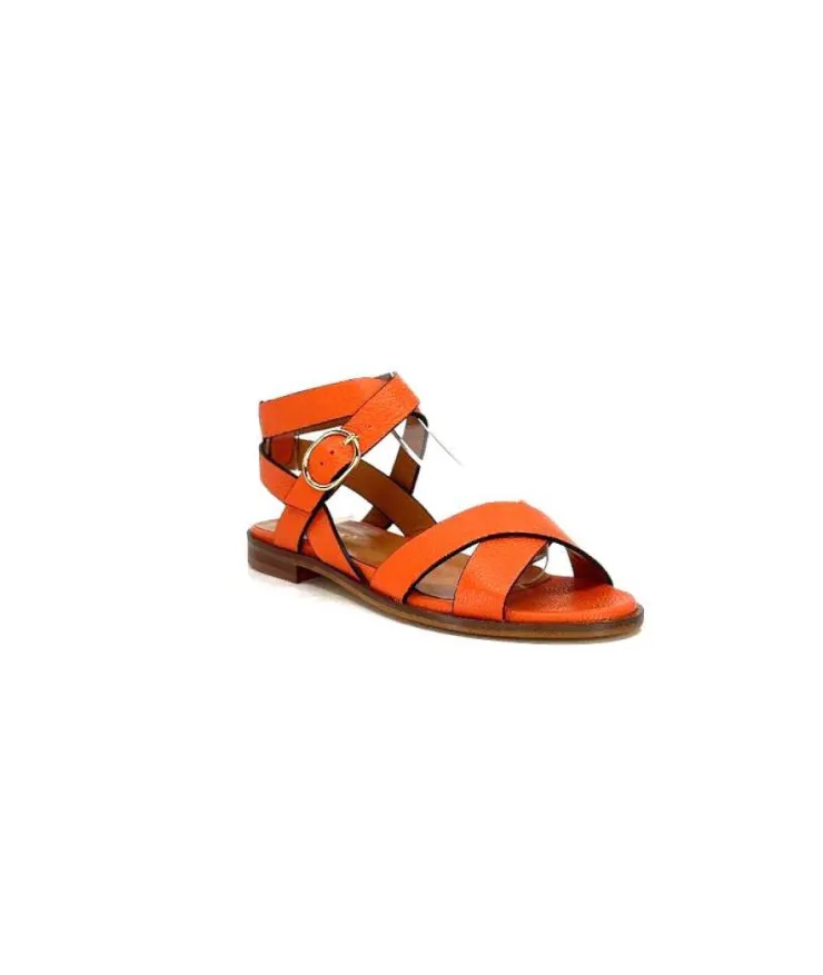 Ivoire0331 Ivoire 9823 Lv10 Orange*Femme Sandales