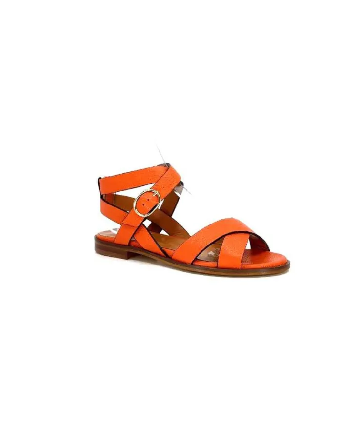 Ivoire0331 Ivoire 9823 Lv10 Orange*Femme Sandales