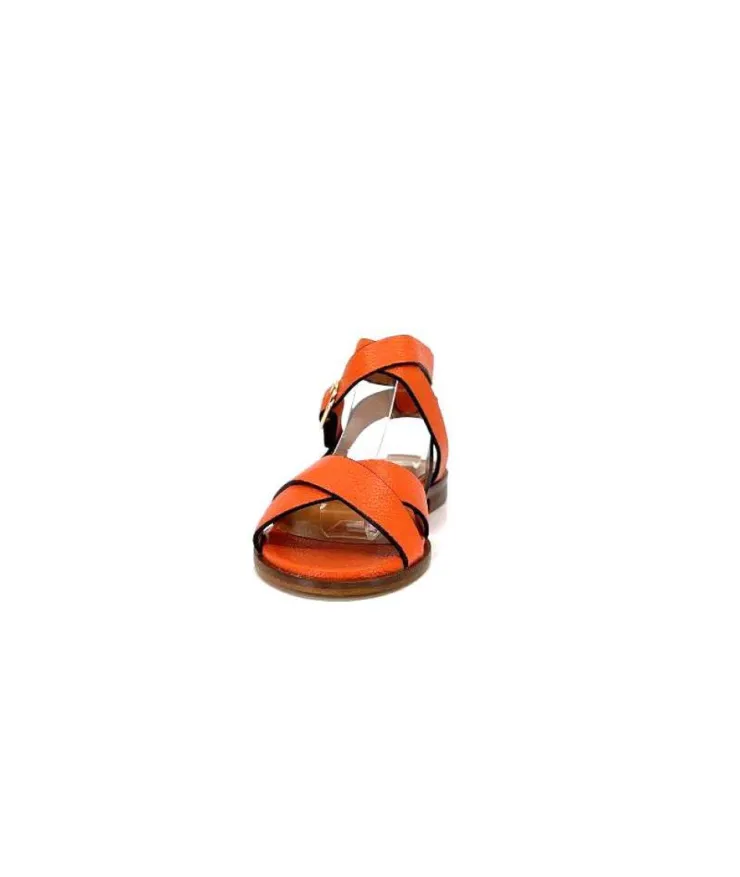 Ivoire0331 Ivoire 9823 Lv10 Orange*Femme Sandales