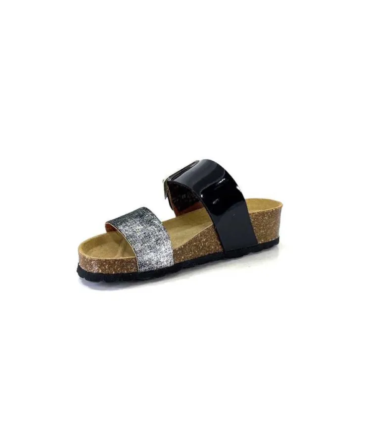Ivoire0473a Ivoire 9-71-7356 Noir*Femme Plagettes