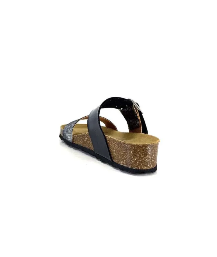Ivoire0473a Ivoire 9-71-7356 Noir*Femme Plagettes