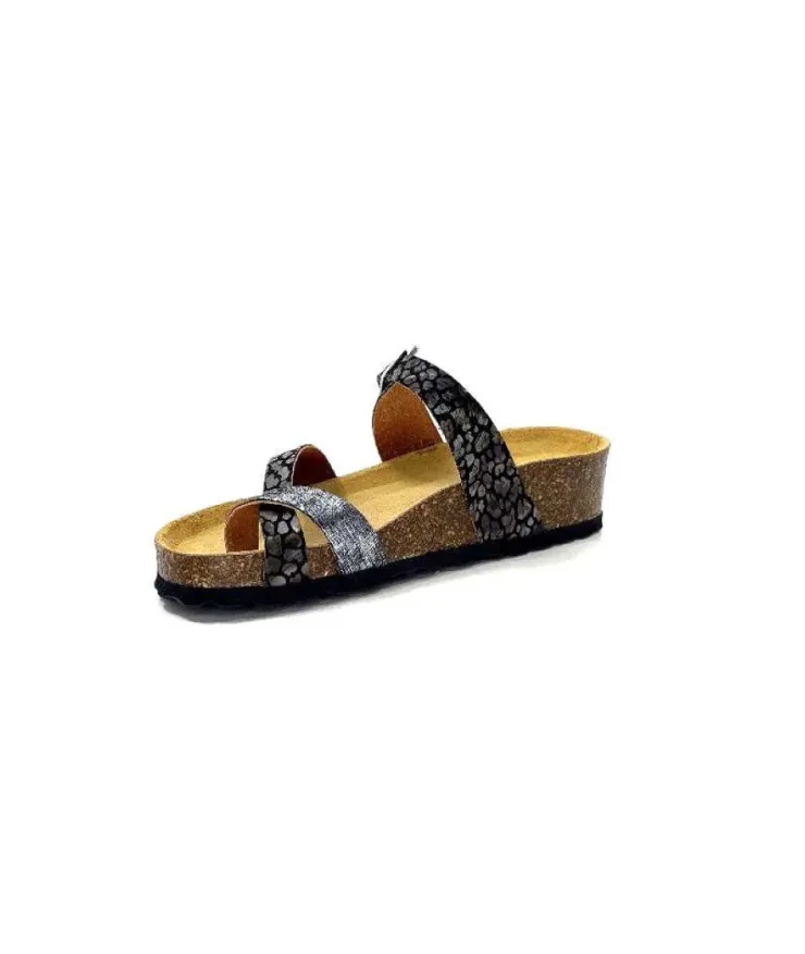 Ivoire0473a Ivoire 9-71-7358-417 Noir*Femme Plagettes