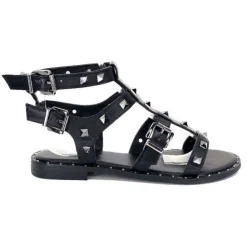 Ivoire0297a Ivoire 1267 Noir*Femme Sandales