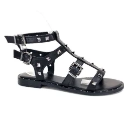 Ivoire0297a Ivoire 1267 Noir*Femme Sandales
