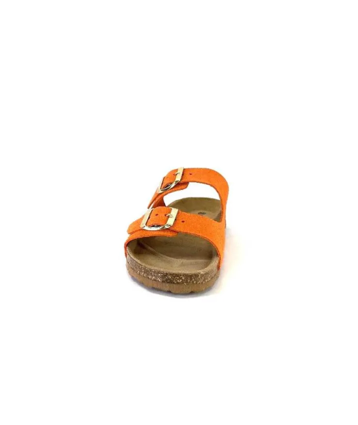 Ivoire0473a Ivoire 9-71-2878 Orange*Femme Plagettes