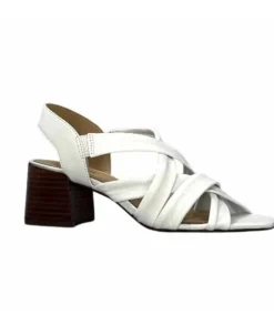 Ivoire0236a Ivoire 269 Pisa 3 Cuir Blanc*Femme Sandales