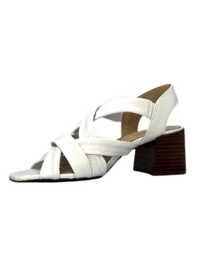 Ivoire0236a Ivoire 269 Pisa 3 Cuir Blanc*Femme Sandales