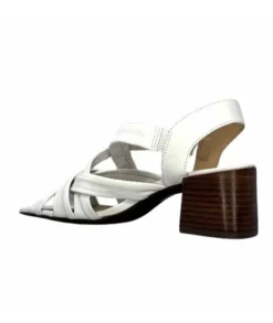 Ivoire0236a Ivoire 269 Pisa 3 Cuir Blanc*Femme Sandales