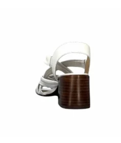 Ivoire0236a Ivoire 269 Pisa 3 Cuir Blanc*Femme Sandales
