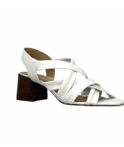 Ivoire0236a Ivoire 269 Pisa 3 Cuir Blanc*Femme Sandales