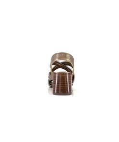 Ivoire0236a Ivoire 269 Pisa 3 Cuir Metal Prate*Femme Sandales