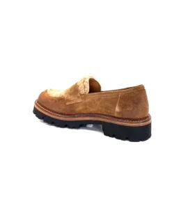 Ivoire0156 Ivoire 3276 Sabbia Montone Daim Marron*Femme Mocassins