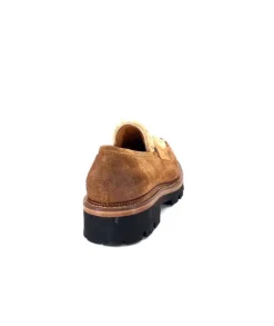 Ivoire0156 Ivoire 3276 Sabbia Montone Daim Marron*Femme Mocassins