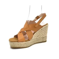 Kanna Ivoire 22032 Sonia Cuir Marron*Femme Plateformes