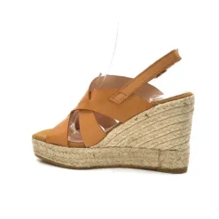 Kanna Ivoire 22032 Sonia Cuir Marron*Femme Plateformes
