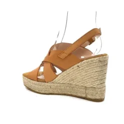 Kanna Ivoire 22032 Sonia Cuir Marron*Femme Plateformes