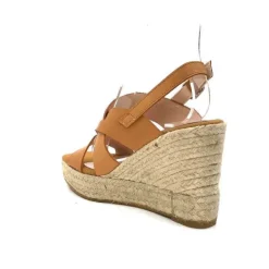 Kanna Ivoire 22032 Sonia Cuir Marron*Femme Plateformes