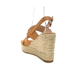 Kanna Ivoire 22032 Sonia Cuir Marron*Femme Plateformes