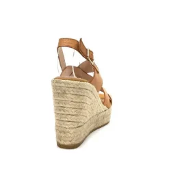 Kanna Ivoire 22032 Sonia Cuir Marron*Femme Plateformes
