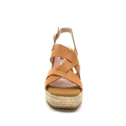 Kanna Ivoire 22032 Sonia Cuir Marron*Femme Plateformes