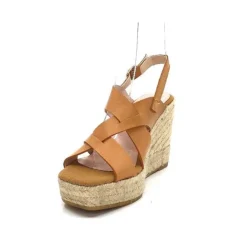 Kanna Ivoire 22032 Sonia Cuir Marron*Femme Plateformes