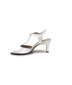 Ivoire0469 Ivoire 3277 T60 Cuir Blanc*Femme Sandales