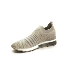 Ivoire0317a Ivoire 210.1377 Textile Beige*Femme Baskets