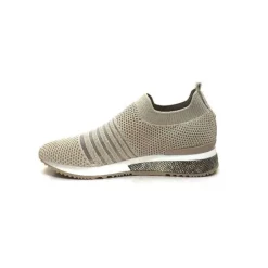 Ivoire0317a Ivoire 210.1377 Textile Beige*Femme Baskets