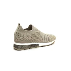 Ivoire0317a Ivoire 210.1377 Textile Beige*Femme Baskets