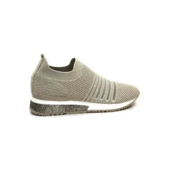 Ivoire0317a Ivoire 210.1377 Textile Beige*Femme Baskets