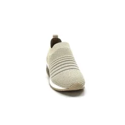 Ivoire0317a Ivoire 210.1377 Textile Beige*Femme Baskets