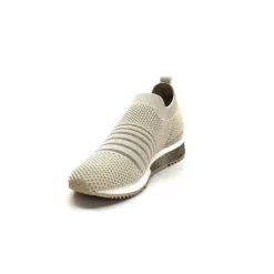 Ivoire0317a Ivoire 210.1377 Textile Beige*Femme Baskets