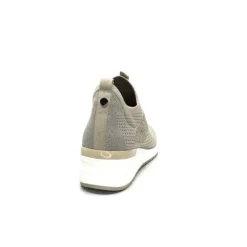 Ivoire0317a Ivoire 201.0893 Textile Beige & Strass*Femme Baskets