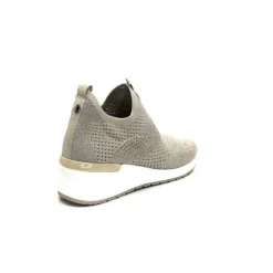 Ivoire0317a Ivoire 201.0893 Textile Beige & Strass*Femme Baskets
