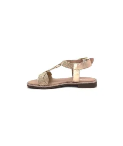Ivoire0351a Ivoire 1575532 Textile Glitter Cipria*Femme Sandales