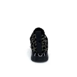 Ivoire0317a Ivoire 2203626 Textile Kaki Noir Leo*Femme Baskets